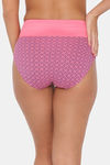 Zivame Anti-Microbial High Rise Full Coverage Tummy Tucker Hipster Panty (Pack of 2) - Multicolor — thumbnail 3